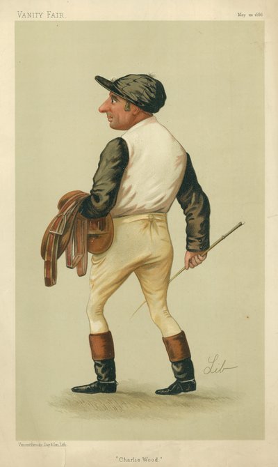 Charles Wood, Charlie Wood, 22 maja 1886, komiks Vanity Fair autorstwa Liborio Prosperi