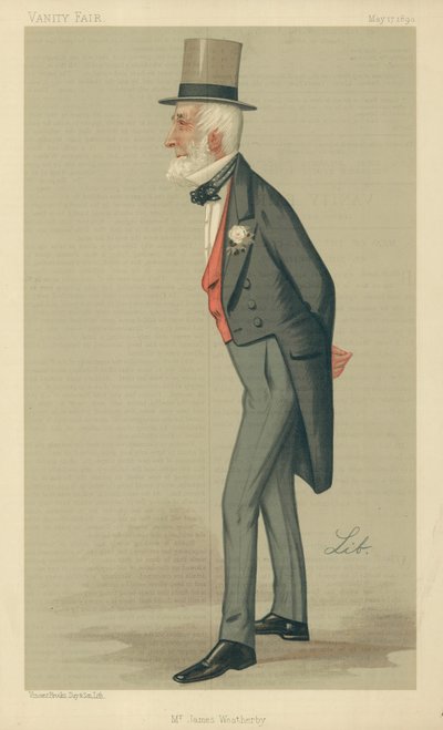Pan James Weatherby autorstwa Liborio Prosperi