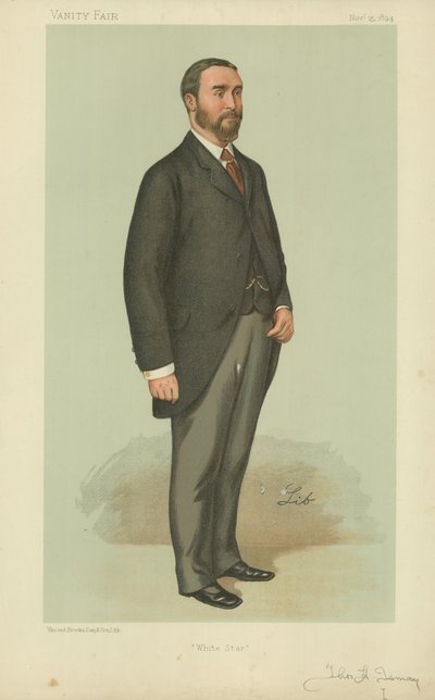 Pan Thomas Henry Ismay autorstwa Liborio Prosperi