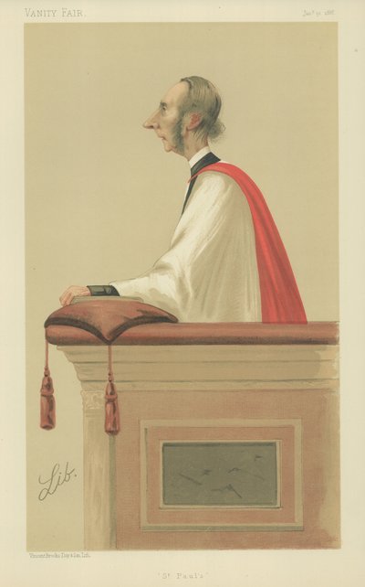 Bardzo Wielebny Richard William Church autorstwa Liborio Prosperi