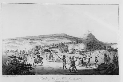 Bitwa pod Vinegar Hill, 21 czerwca 1798, grawerowana przez Henry