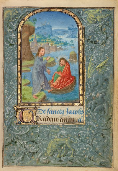 p. 37 (89.ML.35), k.p. 22 Chrystus ukazujący się św. Jakubowi Większemu autorstwa Lieven van Lathem