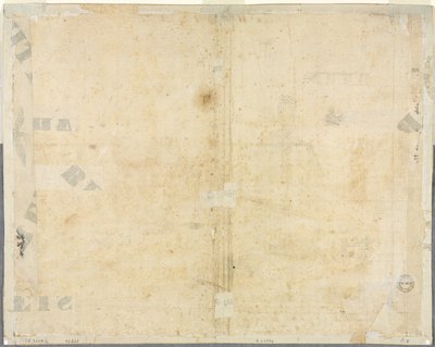 Szkice okien i pilastrów na poddaszu Collegio di Propaganda Fide verso, 16 autorstwa Lievin Cruyl