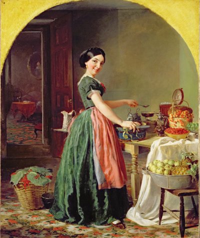 Pocałuj mnie, a pocałujesz „Lass” autorstwa Lilly Martin Spencer
