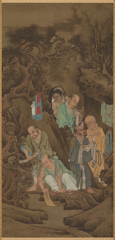 luo z praniem, 1178. autorstwa Lin Tinggui