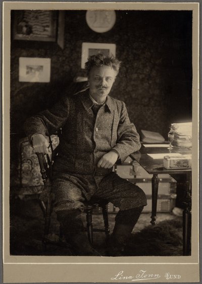 August Strindberg autorstwa Lina Jonn