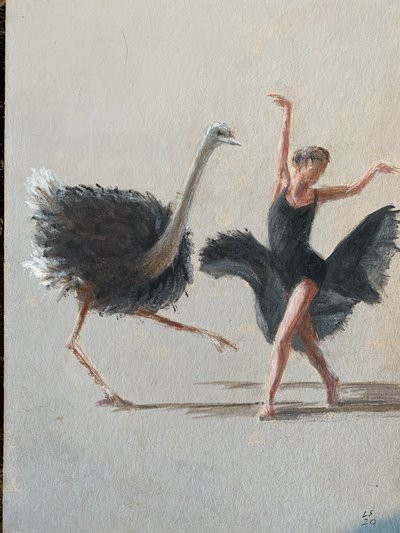 Pas de Deux 4 autorstwa Lincoln Seligman
