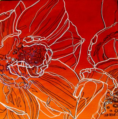 kwiaty autorstwa linda arthurs