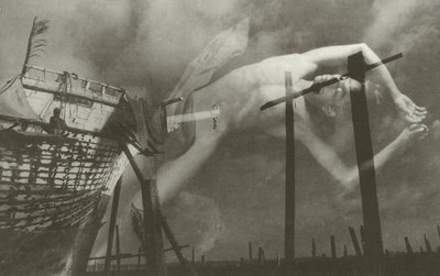 „Usłyszałem zawodzenie w miejscu, w którym odpływały statki” (zdjęcie czarno-białe) autorstwa Lionel Wendt