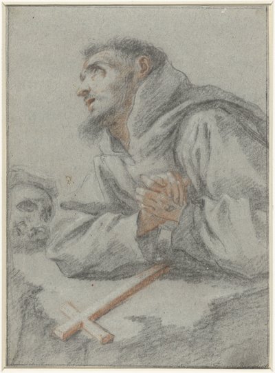 Święty Franciszek z Asyżu autorstwa Lionello Spada (attributed to)