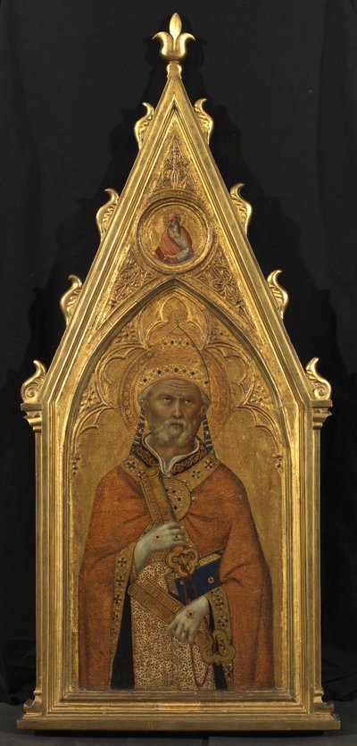Święty Piotr jako papież, c.1365 autorstwa Lippo Vanni