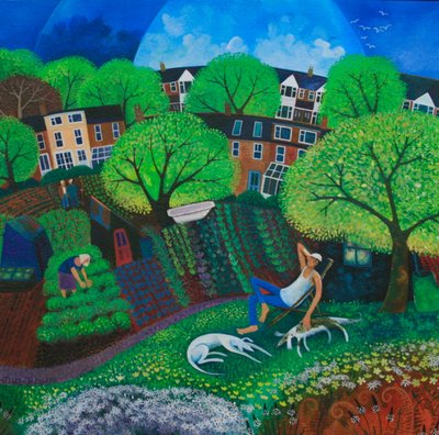 A Casual Approach 2012 (farby akrylowe na papierze) autorstwa Lisa Graa Jensen