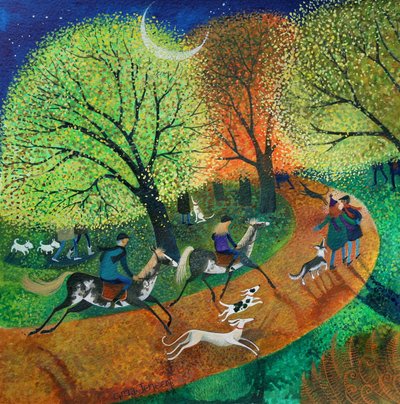 Wieczorna przejażdżka, 2018 autorstwa Lisa Graa Jensen