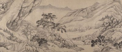 Podróżowanie wśród potoków i gór, 1680. autorstwa Liu Yu