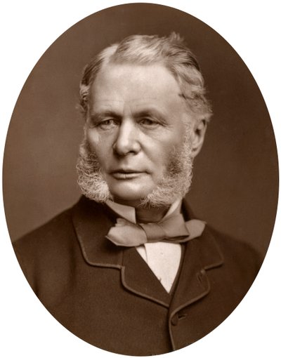 Admirał Sir Astley Cooper Key, KCB, FRS, DCL, Pierwszy Władca Morski Admiralicji, 1883. autorstwa Lock and Whitfield