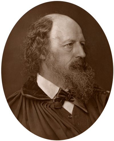 Alfred Tennyson, DCL, FRS, Laureat Angielskiego Poety, 1883. autorstwa Lock and Whitfield