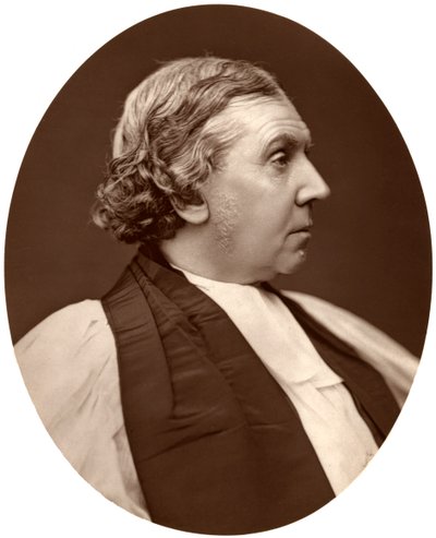 Archibald Campbell Tait, DD, arcybiskup Canterbury, 1876. autorstwa Lock and Whitfield