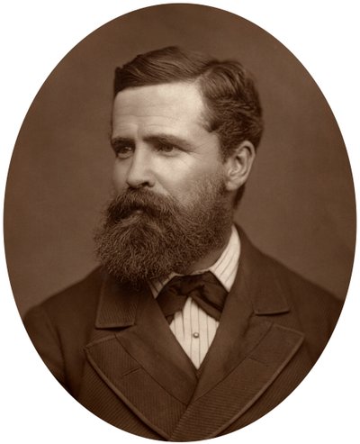 Komandor Verney Lovett Cameron, badacz, 1878. autorstwa Lock and Whitfield