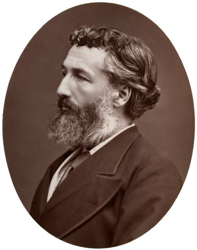 Frederick Leighton, brytyjski artysta i królewski akademik, 1877. autorstwa Lock and Whitfield
