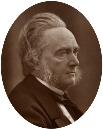 George Campbell, 8. książę Argyll, szkocki liberalny polityk i pisarz, 1883. autorstwa Lock and Whitfield