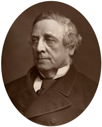 George Denman 1819-1896, sędzia Sądu Najwyższego, 1882. autorstwa Lock and Whitfield