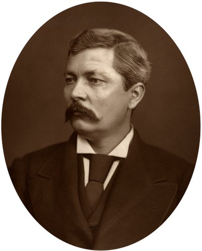 Henry Morton Stanley, afrykański odkrywca, 1880. autorstwa Lock and Whitfield
