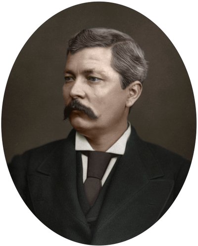 Henry Morton Stanley, afrykański odkrywca, 1880. autorstwa Lock and Whitfield
