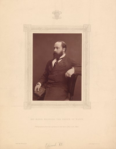 Jego Królewska Wysokość Książę Walii (Edward VII) autorstwa Lock and Whitfield