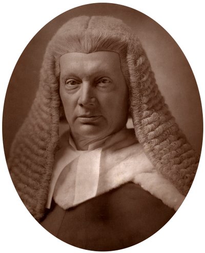Hon Sir Joseph William Chitty, sędzia Wysokiego Trybunału Sprawiedliwości, 1883. autorstwa Lock and Whitfield