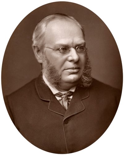 Hon Sir Lewis William Cave, sędzia Sądu Najwyższego, 1883. autorstwa Lock and Whitfield
