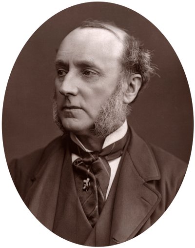 James Sant, RA, główny malarz zwyczajny królowej, 1877. autorstwa Lock and Whitfield