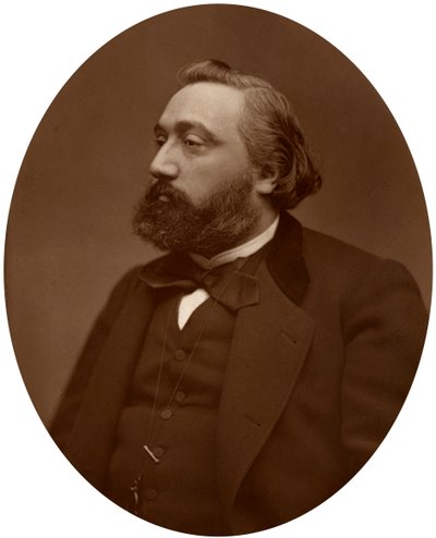 Leon Gambetta, francuski mąż stanu, 1882. autorstwa Lock and Whitfield