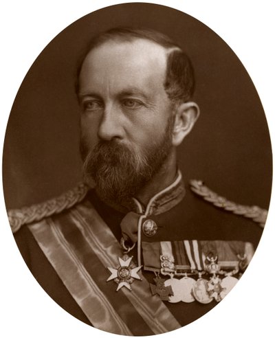 Generał dywizji Sir Henry Evelyn Wood, VC, KCB, żołnierz brytyjski, 1883. autorstwa Lock and Whitfield
