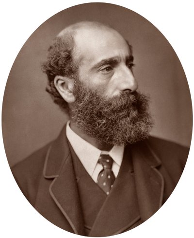 Philip Hermogenes Calderon, artysta i królewski akademik, 1882. autorstwa Lock and Whitfield