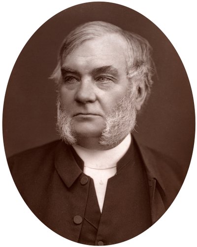 Rev Robert Gregory, MA, kanonik rezydent katedry św. Pawła, 1877. autorstwa Lock and Whitfield