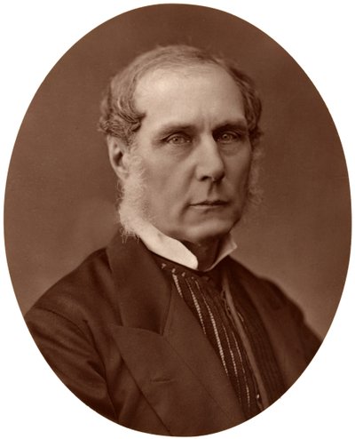 Prawy Lord Selborne, były Lord Wysoki Kanclerz Anglii, 1876. autorstwa Lock and Whitfield