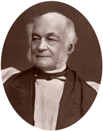 Prawy ks. George Moberly, DCL, biskup Salisbury, 1877. autorstwa Lock and Whitfield