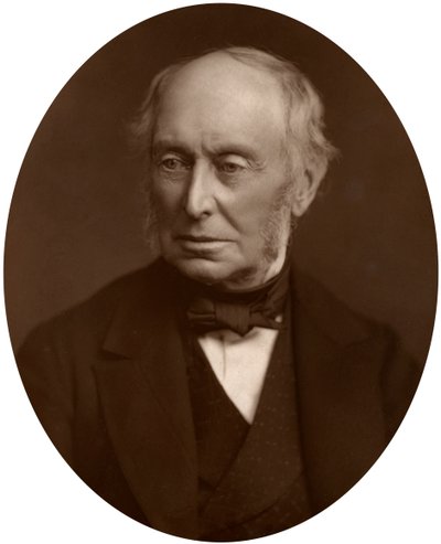 Samuel Morley, poseł, przemysłowiec i polityk, 1882. autorstwa Lock and Whitfield