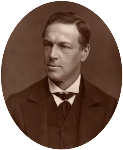 Sir Charles Edward Pollock, sędzia brytyjski, 1881. autorstwa Lock and Whitfield