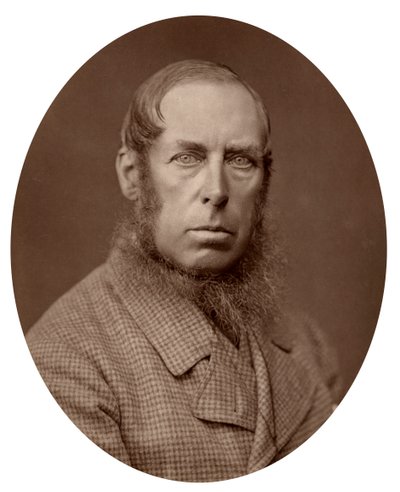 Sir Robert Porrett Collier, sędzia Komisji Sądowej Tajnej Rady, 1880. autorstwa Lock and Whitfield