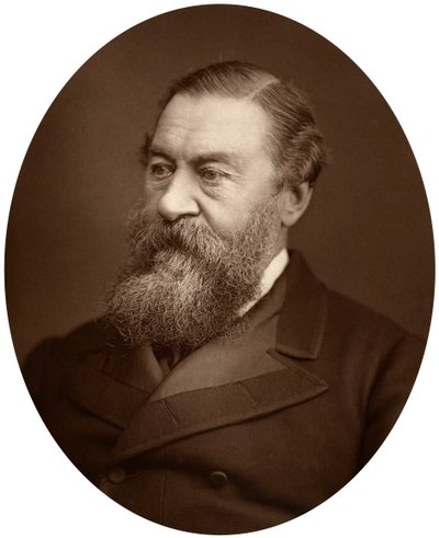 Sir Samuel White Baker, afrykański odkrywca, 1880. autorstwa Lock and Whitfield