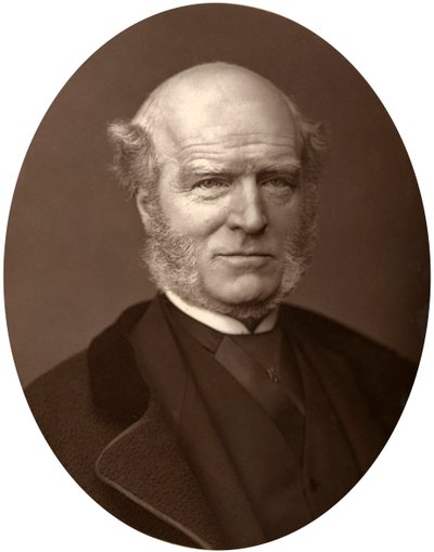 Thomas Hughes, 1880. autorstwa Lock and Whitfield