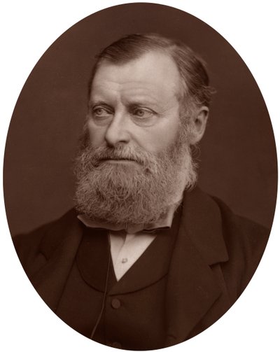 Poseł William Edward Forster, 1878. autorstwa Lock and Whitfield