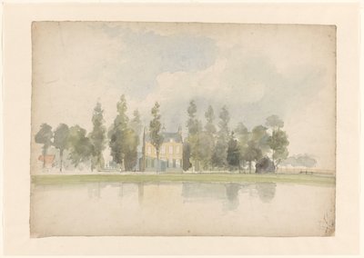 Dom nad Vliet w Voorburg autorstwa Lodewijk Johannes Kleijn
