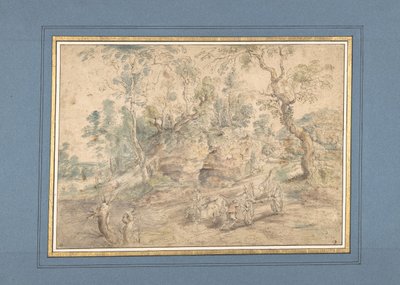 Wagoner według Petera Paula Rubensa, 1620 . autorstwa Lodewijk de Vadder