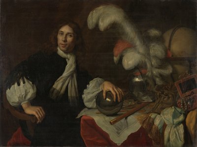 Portret pośmiertny Aucke Stellingwerff, admirała Friesland, zabitego w 1665 w Lowestoft przez kulę armatnią autorstwa Lodewijk van der Helst