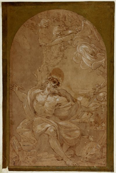 Studium dla św. Hieronima autorstwa Lodovico Carracci