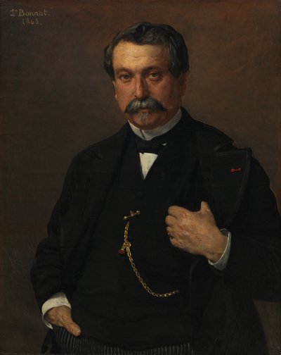 Portret mężczyzny, 1868. autorstwa Léon Bonnat
