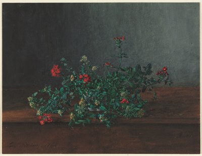 Martwa natura z dzikimi kwiatami autorstwa Léon Bonvin