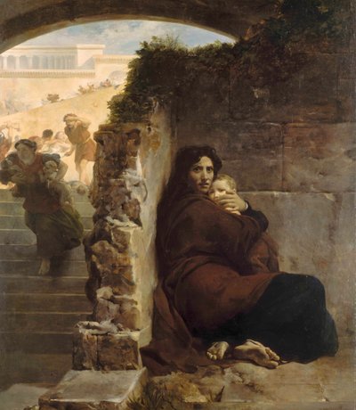 Masakra niewinnych, 1824. autorstwa Léon Cogniet